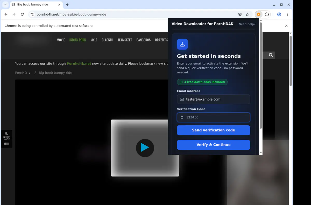 Pornhd 4 K Video Downloader screenshot 4